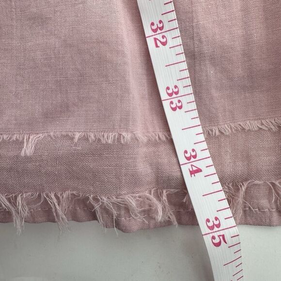 Altar’d State Puff Sleeve Babydoll Mini Dress Women’s Size S Pink Pockets NWT - Picture 11 of 11